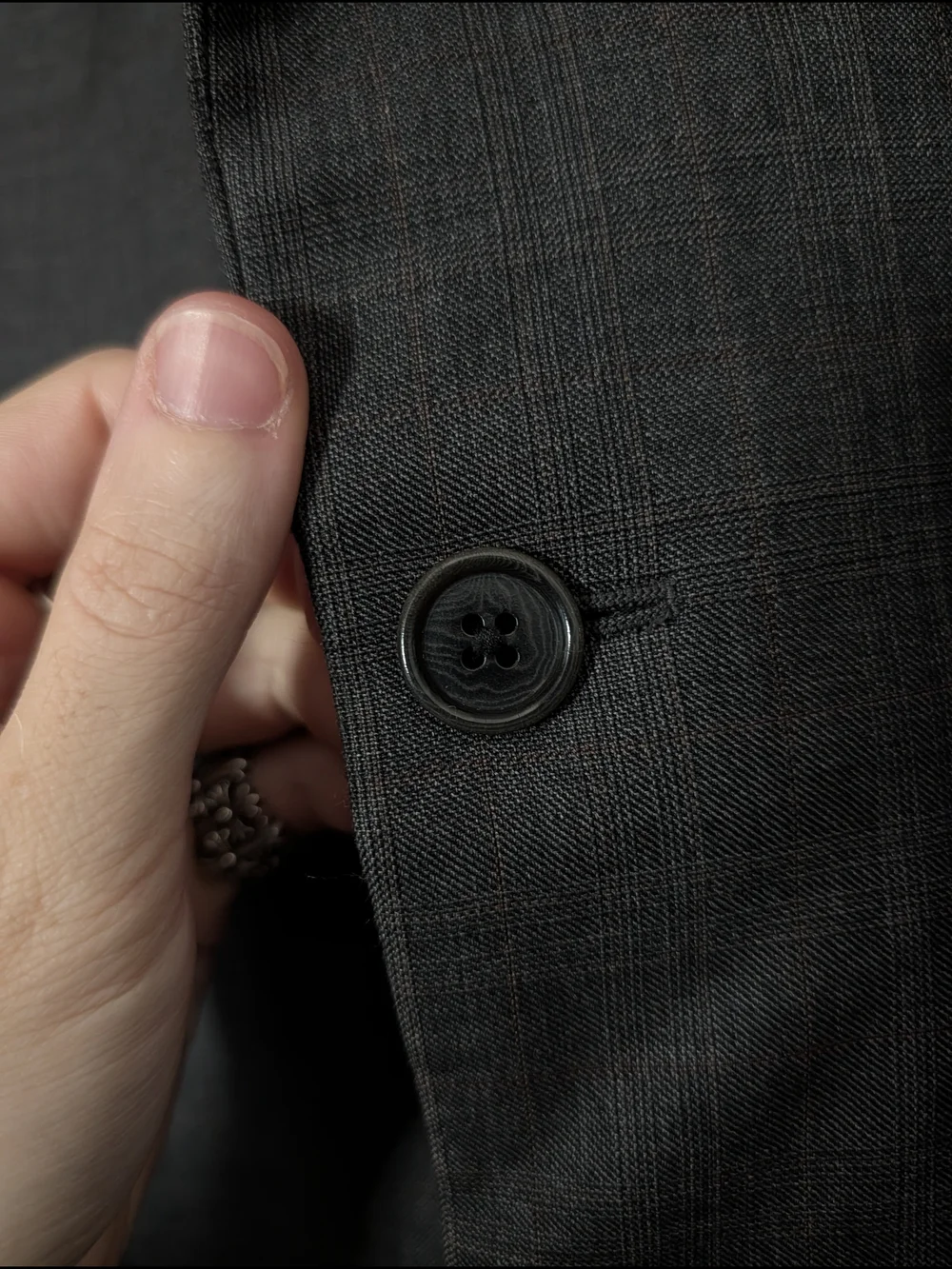 LORO PIANA x Brooks Brothers Gray Plaid Wool Two-Button Sport Coat Made In Italy